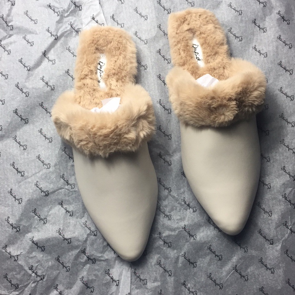 Fur flats